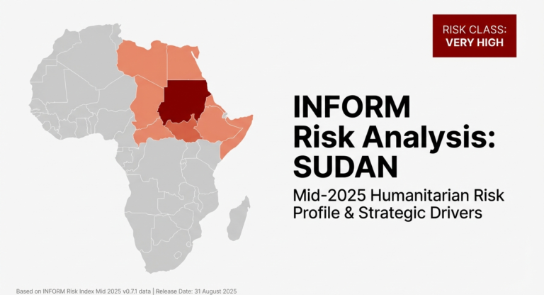 Sudan INFORM Risk Profile 2025: A Country Case Study